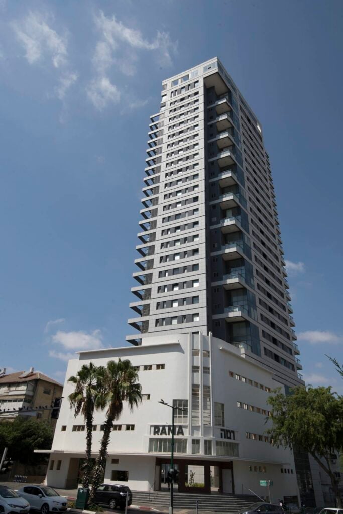 פרויקט מגורים מאוכלס מגדל קולנוע רמה, דוידסון